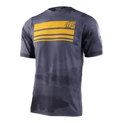 Troy Lee Designs Skyline SS Jersey Blocks Charcoal