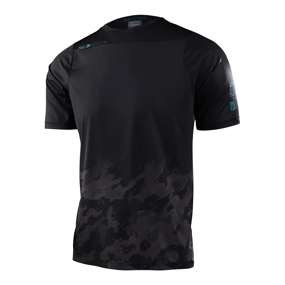 Troy Lee Designs Skyline SS Jersey Fader Digi Black 3 Troy Lee Designs Skyline SS Jersey Fader Digi Black