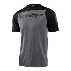 Troy Lee Designs Skyline SS Jersey Signature Heather Gray / Black