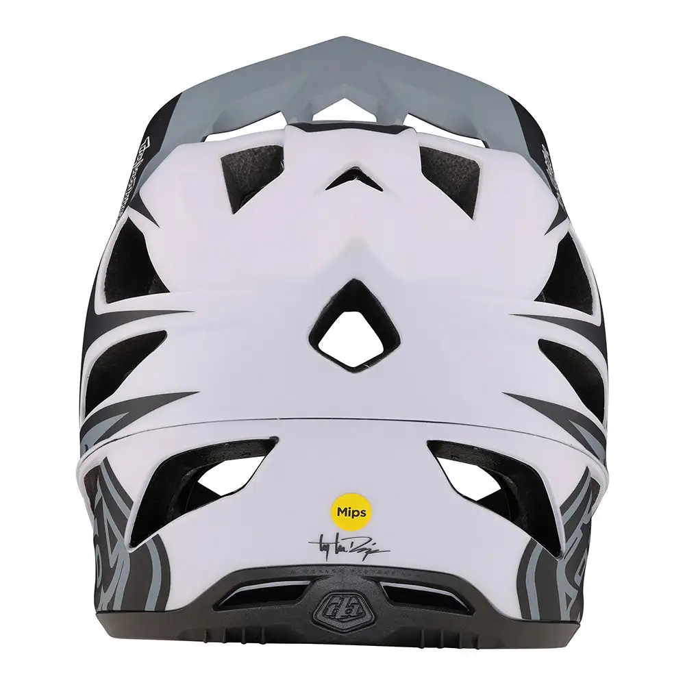 Troy Lee Designs Stage Helmet W/MIPS Valance Gray - Image 3