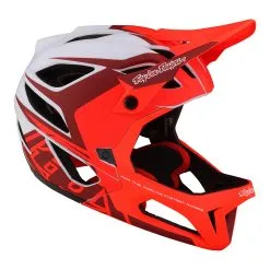 Troy Lee Designs Stage Helmet W/MIPS Valance Red -Bike Sales TLD B23D1 STAGE VALANCE RED 06
