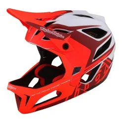Troy Lee Designs Stage Helmet W/MIPS Valance Red -Bike Sales TLD B23D1 STAGE VALANCE RED 07
