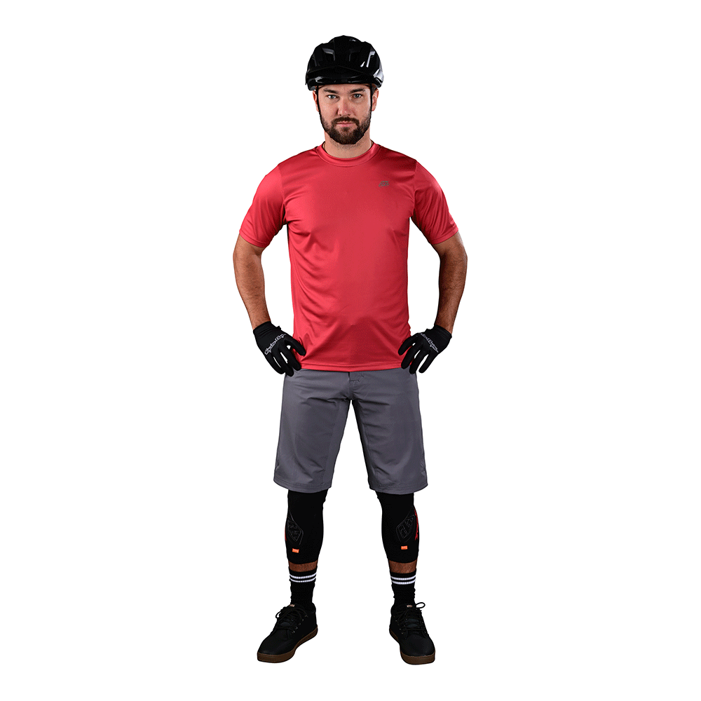 Troy Lee Designs Flowline SS Jersey Solid Baked Apple 6 Troy Lee Designs Flowline SS Jersey Solid Baked Apple - Image 4