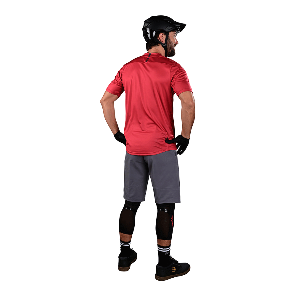 Troy Lee Designs Flowline SS Jersey Solid Baked Apple 7 Troy Lee Designs Flowline SS Jersey Solid Baked Apple - Image 5