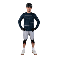 Troy Lee Designs Flowline LS Jersey Revert Blue -Bike Sales TLD B23 H2T FLOWLINE 141