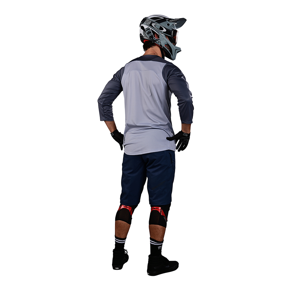 Troy Lee Designs Ruckus 3/4 Jersey Camber Lt Gray 7 Troy Lee Designs Ruckus 3/4 Jersey Camber Lt Gray - Image 5