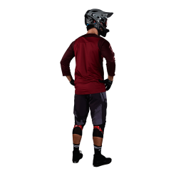 Troy Lee Designs Ruckus 3/4 Jersey Camber Oxblood -Bike Sales TLD B23 H2T RUCKUS 395