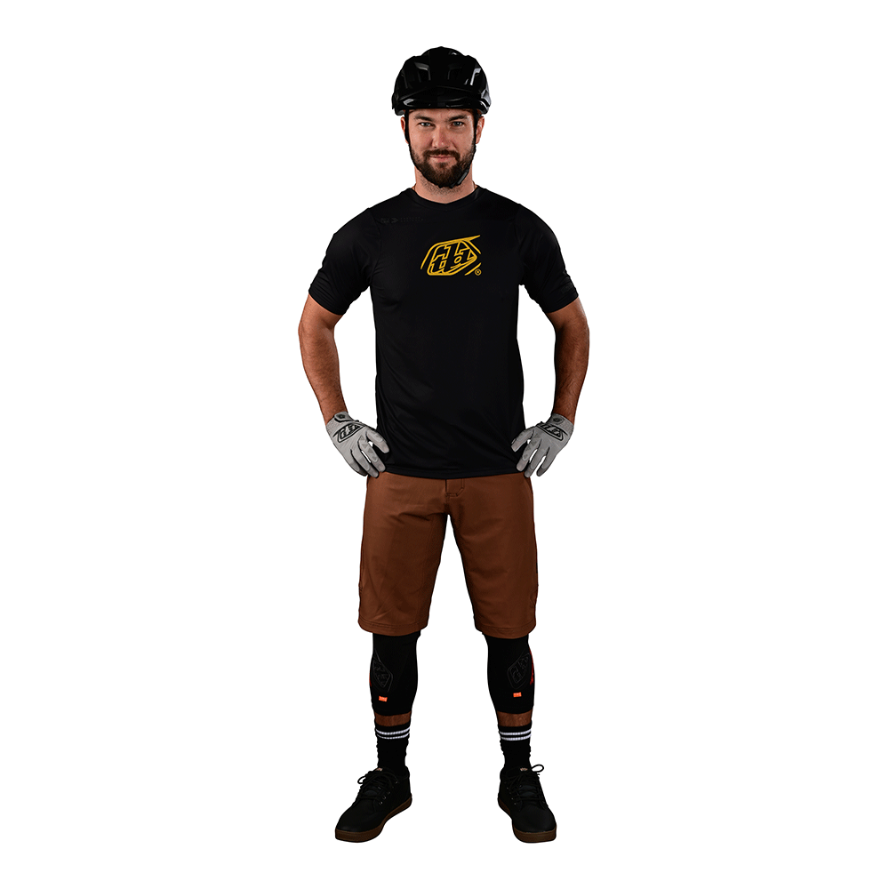 Troy Lee Designs Skyline SS Jersey Iconic Black 6 Troy Lee Designs Skyline SS Jersey Iconic Black - Image 4