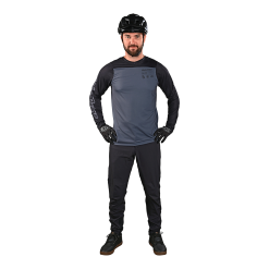 Troy Lee Designs Skyline LS Jersey Mono Charcoal 10 Troy Lee Designs Skyline LS Jersey Mono Charcoal -Bike Sales TLD B23 H2T SKYLINE 111