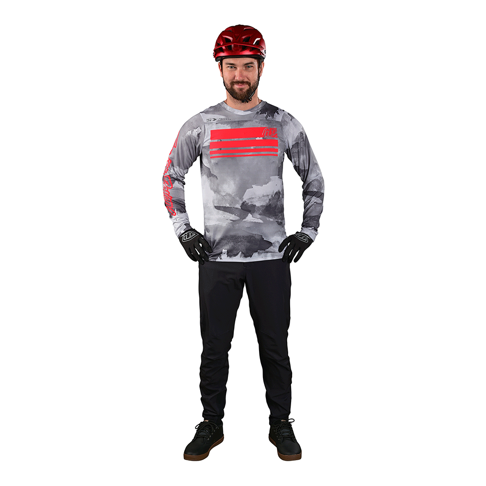 Troy Lee Designs Skyline LS Jersey Blocks Cement 6 Troy Lee Designs Skyline LS Jersey Blocks Cement - Image 4