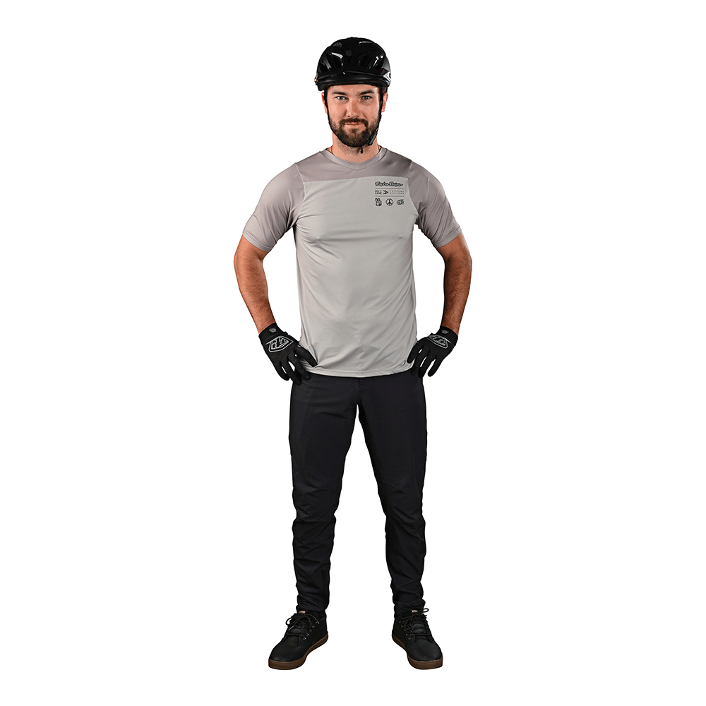 Troy Lee Designs Skyline SS Jersey Mono Quarry 6 Troy Lee Designs Skyline SS Jersey Mono Quarry - Image 4