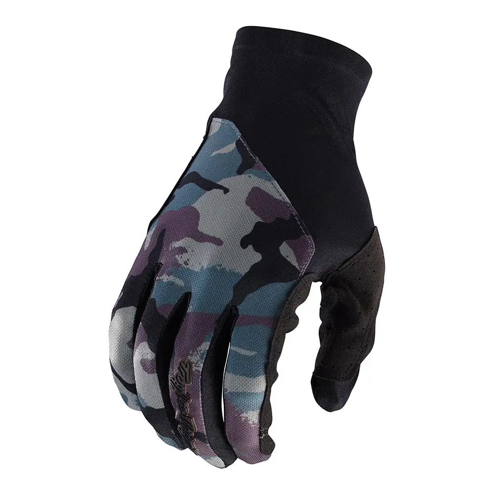 Troy Lee Designs Flowline Glove Camo Army Green 3 Troy Lee Designs Flowline Glove Camo Army Green