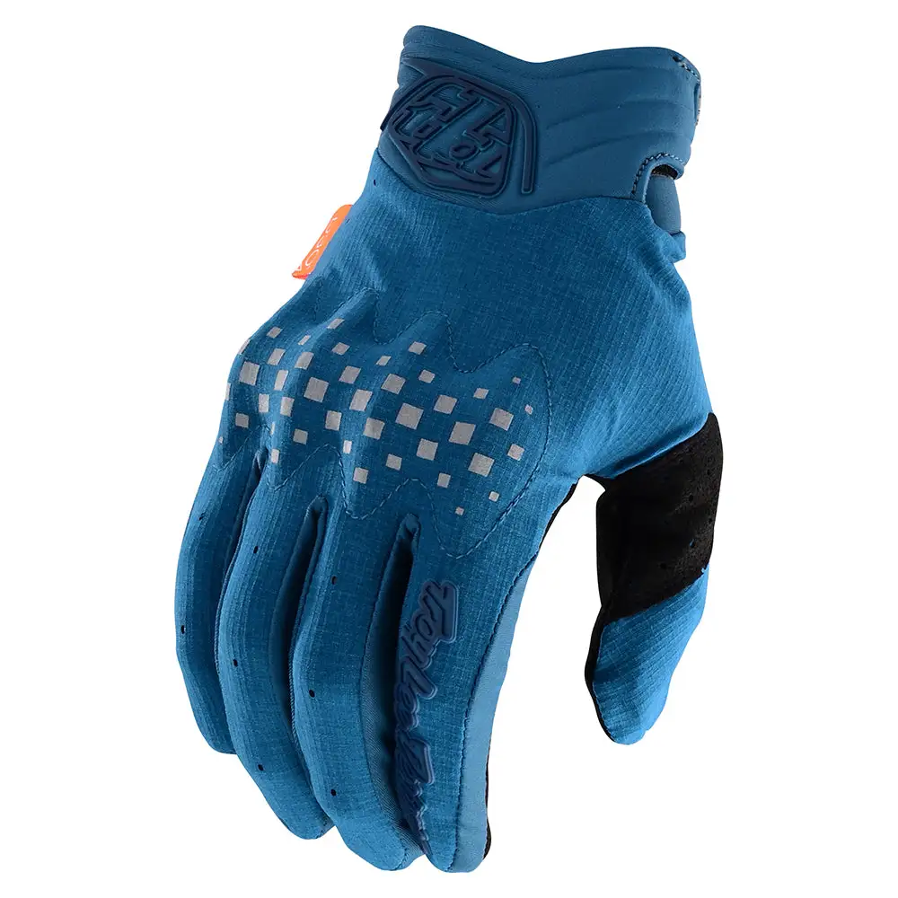 Troy Lee Designs Gambit Glove Solid Slate Blue 3 Troy Lee Designs Gambit Glove Solid Slate Blue