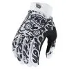 Troy Lee Designs Air Glove Skull Demon White / Black -Bike Sales TLD LE AIR GLOVE SKULLDEMON WHTBLK 01