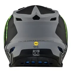 Troy Lee Designs SE4 Polyacrylite Helmet W/MIPS Riser Monster Gray / Black -Bike Sales TLD LE SE4PA RISER MONSTER GRYBLK 03