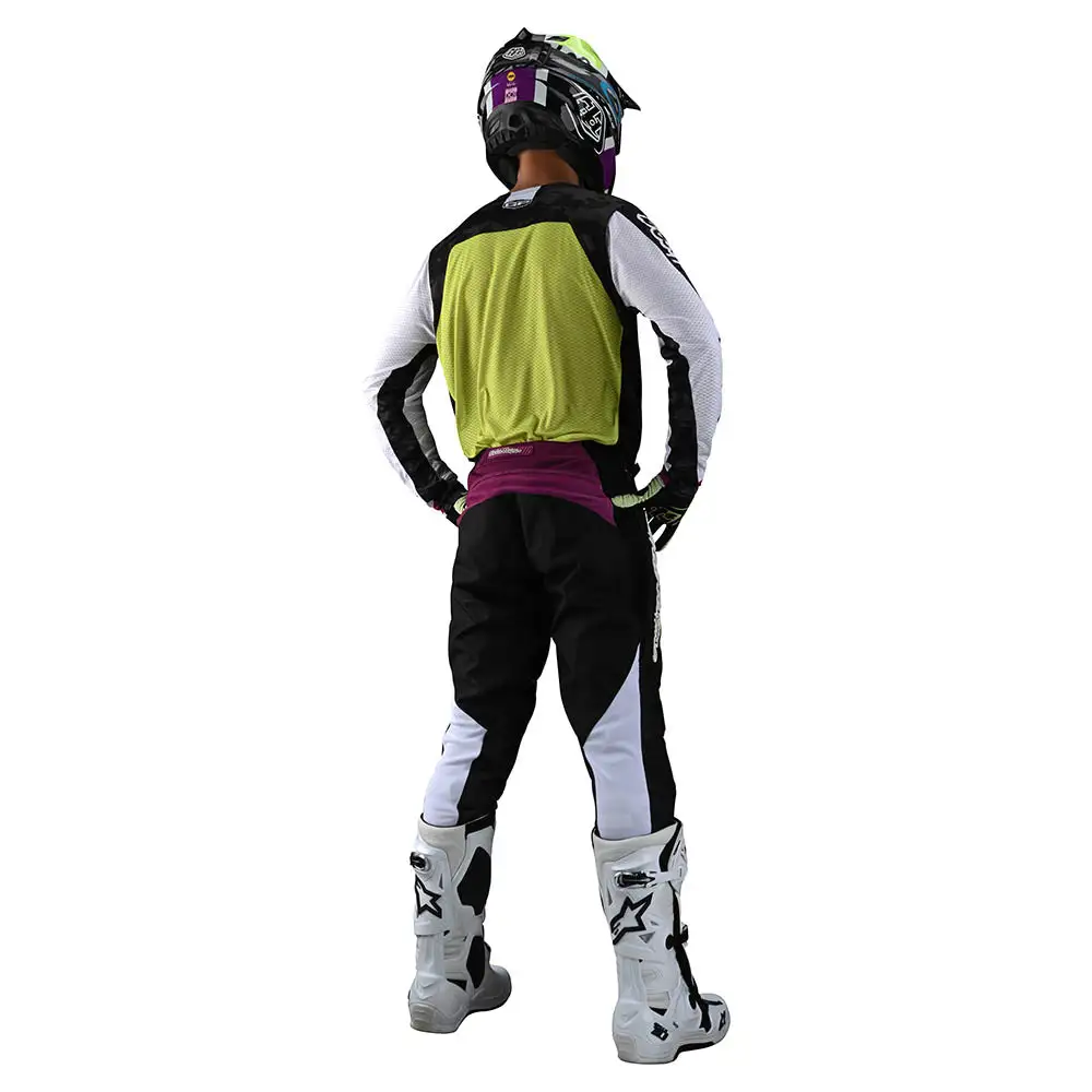 Troy Lee Designs GP Air Pant Veloce Camo Black / Glo Green 7 Troy Lee Designs GP Air Pant Veloce Camo Black / Glo Green - Image 5