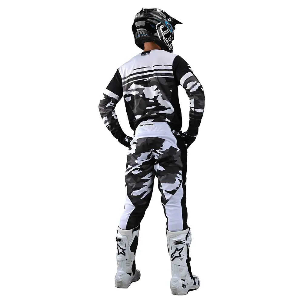 Troy Lee Designs GP Jersey Formula Camo Black / Gray 7 Troy Lee Designs GP Jersey Formula Camo Black / Gray - Image 5