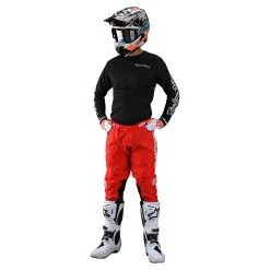 Troy Lee Designs GP Pant Mono Orange -Bike Sales TLD M21F GP JERSEY MONO BLK H2T 02