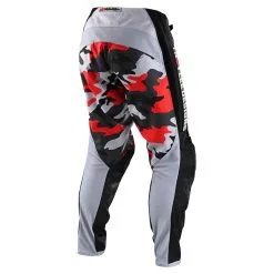 Troy Lee Designs GP Pant Formula Camo Black / Rocket Red -Bike Sales TLD M21F GP PANTS FORMULACAMO BLKRKTRED 02