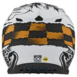 Troy Lee Designs SE4 Polyacrylite Helmet W/MIPS Strike White / Black -Bike Sales TLD M21F SE4PA STRIKE WHTBLK 04