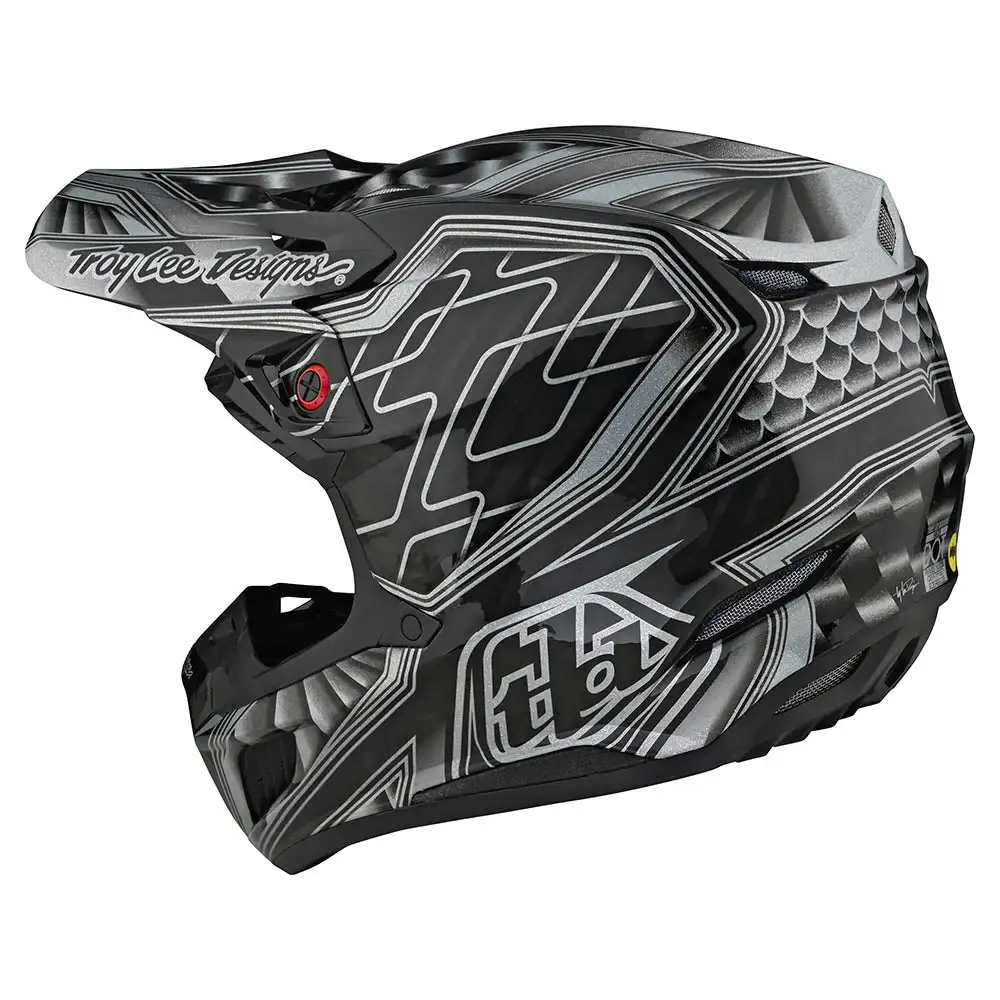Troy Lee Designs SE5 Carbon Helmet W/MIPS Lowrider Black 5 Troy Lee Designs SE5 Carbon Helmet W/MIPS Lowrider Black - Image 3