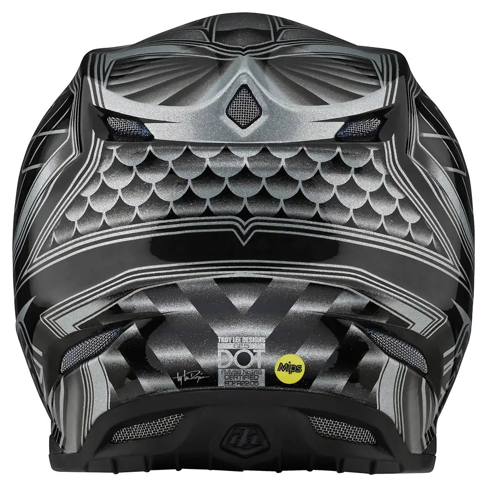 Troy Lee Designs SE5 Carbon Helmet W/MIPS Lowrider Black 6 Troy Lee Designs SE5 Carbon Helmet W/MIPS Lowrider Black - Image 4