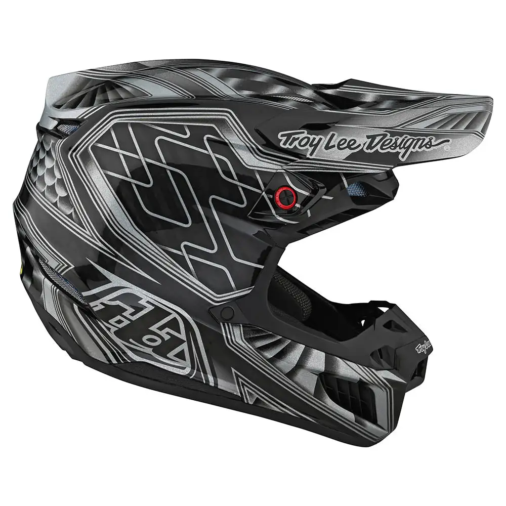 Troy Lee Designs SE5 Carbon Helmet W/MIPS Lowrider Black 8 Troy Lee Designs SE5 Carbon Helmet W/MIPS Lowrider Black - Image 6