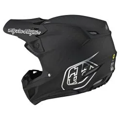 Troy Lee Designs SE5 Carbon Helmet W/MIPS Stealth Black / Chrome -Bike Sales TLD M21F SE5CF STEALTH BLKCHR 03