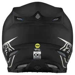 Troy Lee Designs SE5 Carbon Helmet W/MIPS Stealth Black / Chrome -Bike Sales TLD M21F SE5CF STEALTH BLKCHR 04