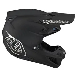 Troy Lee Designs SE5 Carbon Helmet W/MIPS Stealth Black / Chrome -Bike Sales TLD M21F SE5CF STEALTH BLKCHR 06