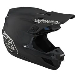 Troy Lee Designs SE5 Carbon Helmet W/MIPS Stealth Black / Chrome -Bike Sales TLD M21F SE5CF STEALTH BLKCHR 07