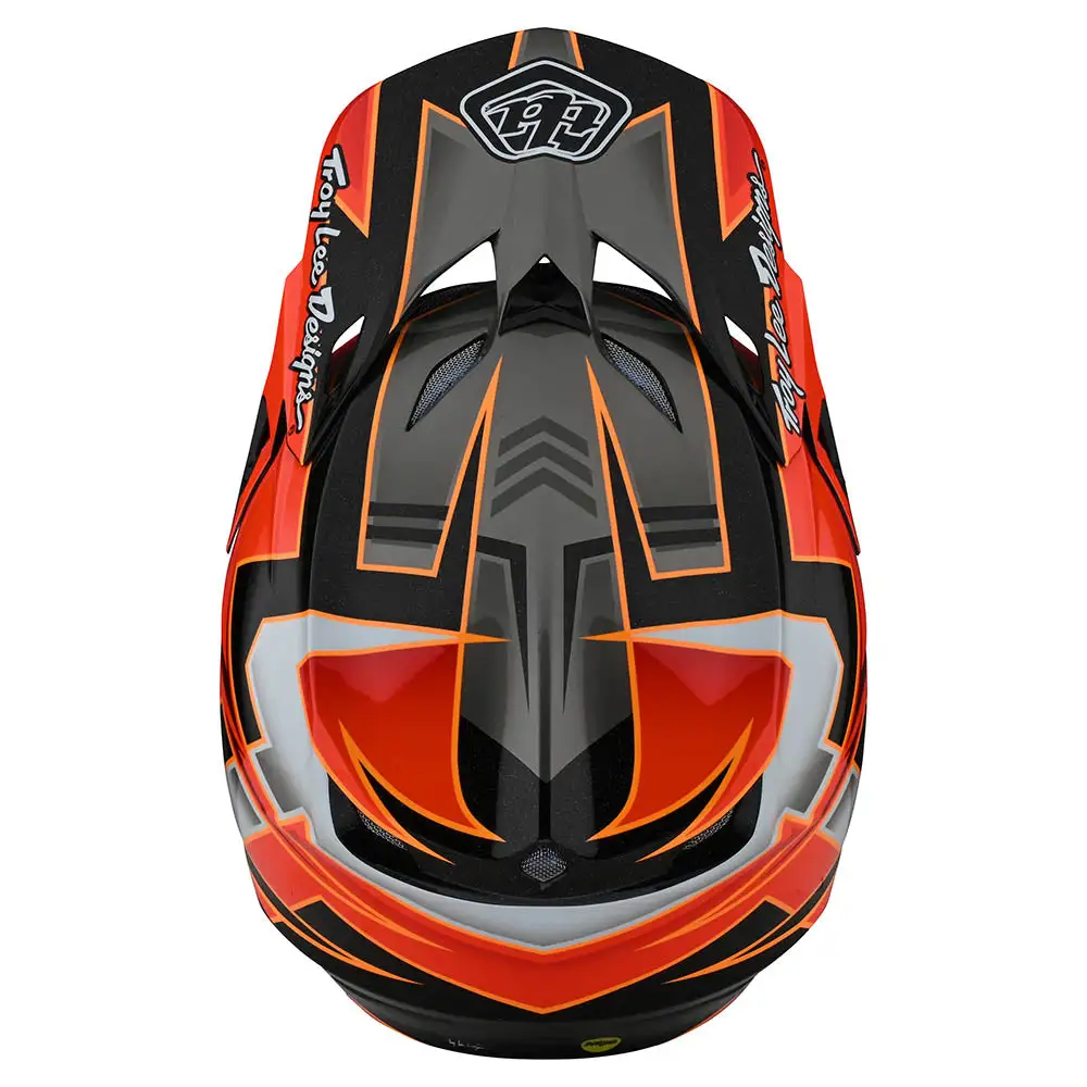 Troy Lee Designs SE5 Composite Helmet W/MIPS Graph Red / Black 10 Troy Lee Designs SE5 Composite Helmet W/MIPS Graph Red / Black - Image 8