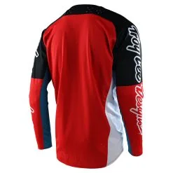 Troy Lee Designs SE Pro Jersey Quattro Navy / Red 9 Troy Lee Designs SE Pro Jersey Quattro Navy / Red -Bike Sales TLD M21F SEPRO JERSEY QUATTRO NVYRED 02