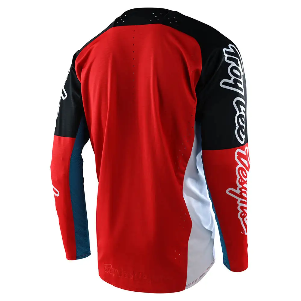 Troy Lee Designs SE Pro Jersey Quattro Navy / Red 5 Troy Lee Designs SE Pro Jersey Quattro Navy / Red - Image 3