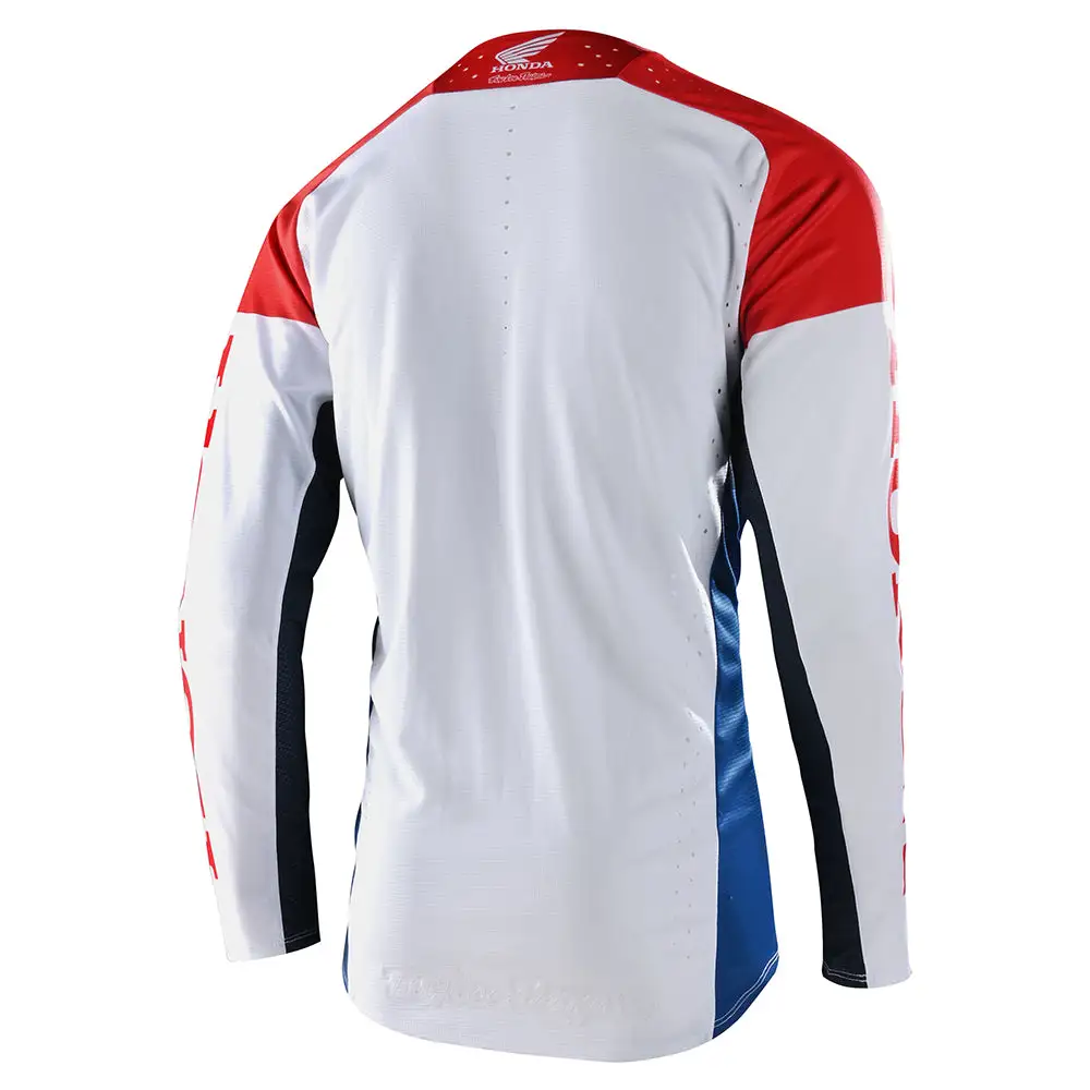 Troy Lee Designs SE Pro Jersey Quattro Honda White / Blue 4 Troy Lee Designs SE Pro Jersey Quattro Honda White / Blue - Image 2