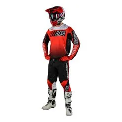 Troy Lee Designs GP Pant Icon Black / Orange -Bike Sales TLD M22F GP H2T ICON BLKORG 01
