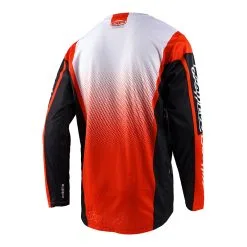 Troy Lee Designs GP Jersey Icon Black / Orange -Bike Sales TLD M22F GP JERSEY ICON BLKORG 02