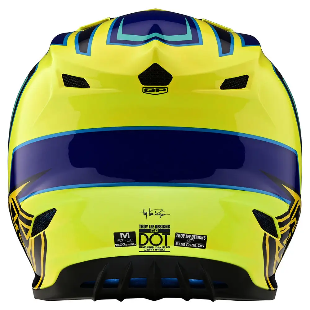 Troy Lee Designs GP Helmet Ritn Yellow 5 Troy Lee Designs GP Helmet Ritn Yellow - Image 3