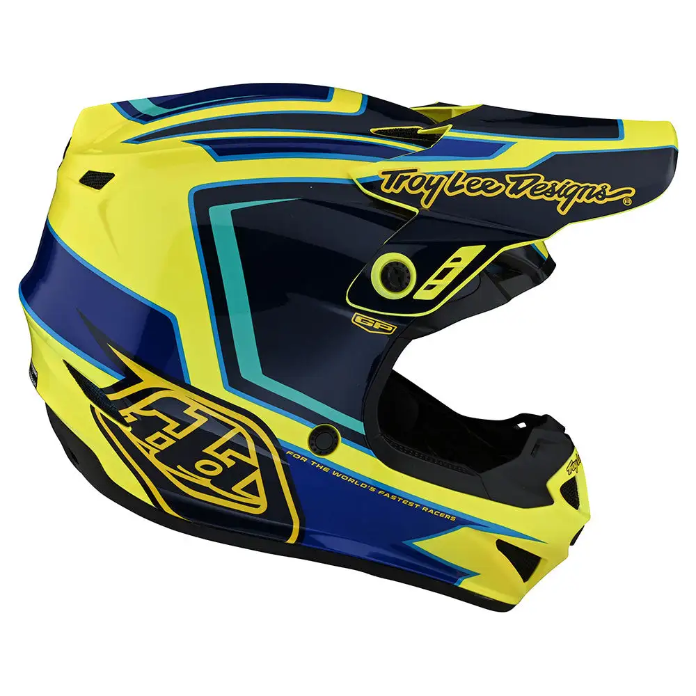 Troy Lee Designs GP Helmet Ritn Yellow 7 Troy Lee Designs GP Helmet Ritn Yellow - Image 5