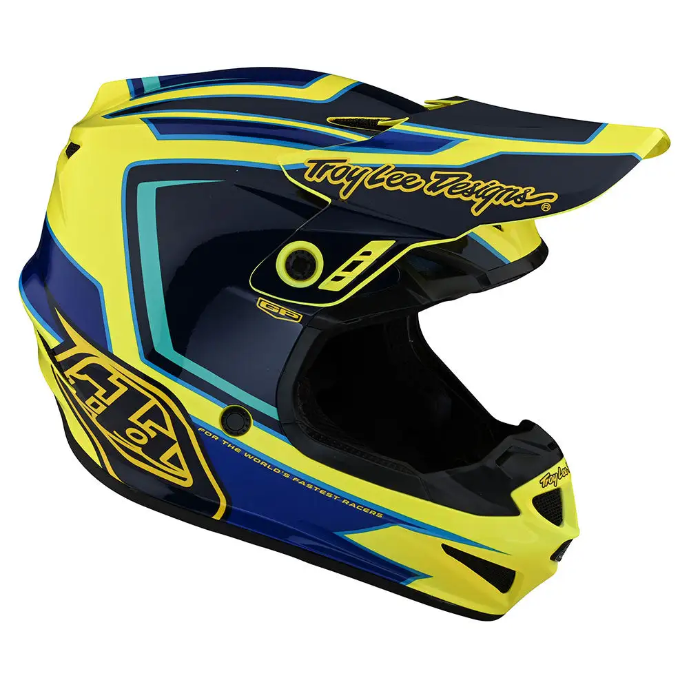 Troy Lee Designs GP Helmet Ritn Yellow 8 Troy Lee Designs GP Helmet Ritn Yellow - Image 6