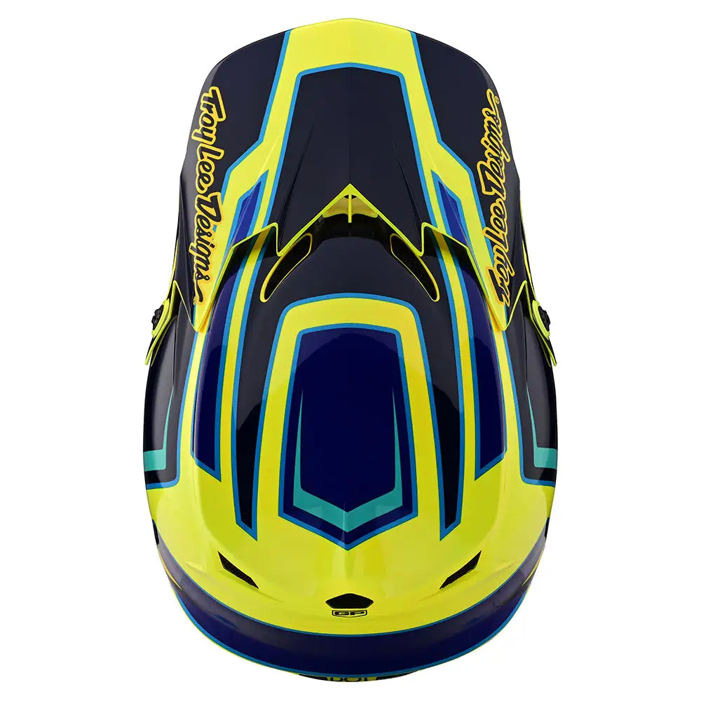 Troy Lee Designs GP Helmet Ritn Yellow 10 Troy Lee Designs GP Helmet Ritn Yellow - Image 8