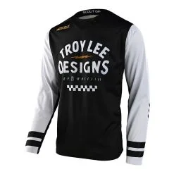 Troy Lee Designs Scout GP Jersey Ride On Black / White
