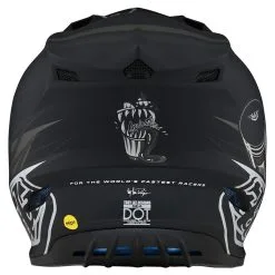 Troy Lee Designs SE4 Polyacrylite Helmet W/MIPS Skooly Black 12 Troy Lee Designs SE4 Polyacrylite Helmet W/MIPS Skooly Black -Bike Sales TLD M22F SE4PA SKOOLY BLK 03