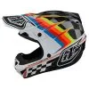 Troy Lee Designs SE4 Polyacrylite Helmet W/MIPS Warped White