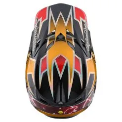 Troy Lee Designs SE5 Carbon Helmet W/MIPS Lightning Gold -Bike Sales TLD M22F SE5CF LIGHTNING GLD 08