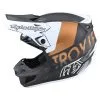 Troy Lee Designs SE5 Carbon Helmet W/MIPS Qualifier White / Bronze