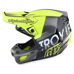 Troy Lee Designs SE5 Composite Helmet W/MIPS Qualifier Glo Yellow / Black
