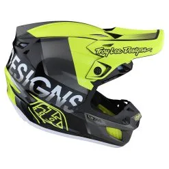 Troy Lee Designs SE5 Composite Helmet W/MIPS Qualifier Glo Yellow / Black -Bike Sales TLD M22F SE5CM QUALIFIER GLOYELBLK 05