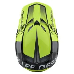 Troy Lee Designs SE5 Composite Helmet W/MIPS Qualifier Glo Yellow / Black -Bike Sales TLD M22F SE5CM QUALIFIER GLOYELBLK 08