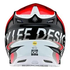 Troy Lee Designs SE5 Composite Helmet W/MIPS Qualifier Red / Black -Bike Sales TLD M22F SE5CM QUALIFIER REDBLK 03